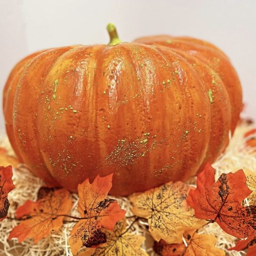 Giant Chocolate Pumpkin
