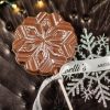Milk Snowflake Lolly