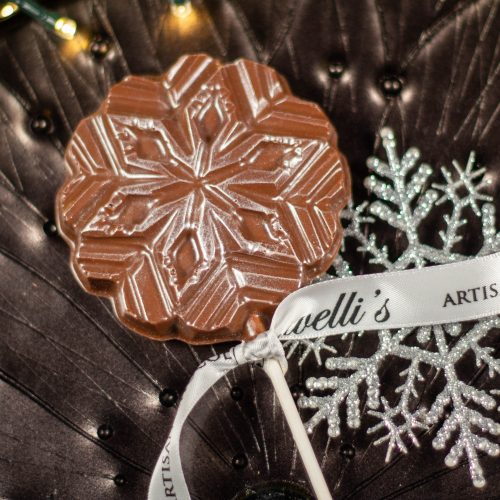 Milk Snowflake Lolly