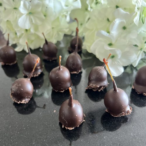 Dark Chocolate Coated Cherries (100g)